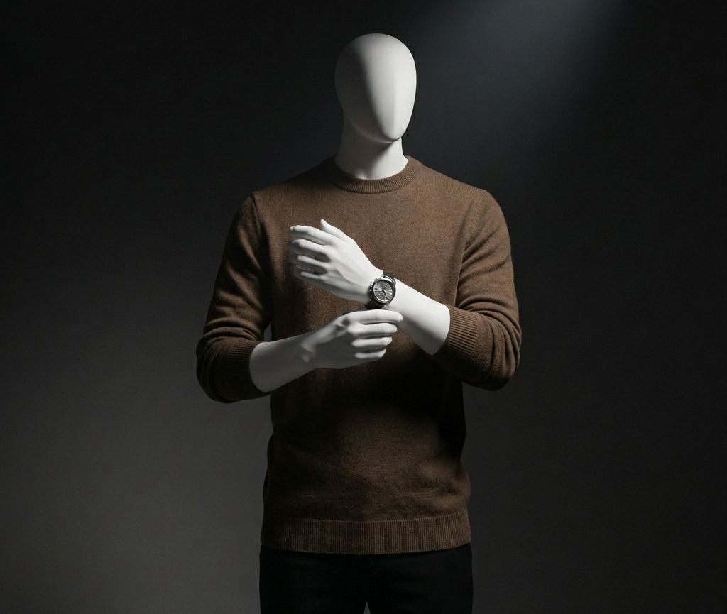 Men's Round Neck Pure Cashmere Shirt New Autumn and Winter Sweater